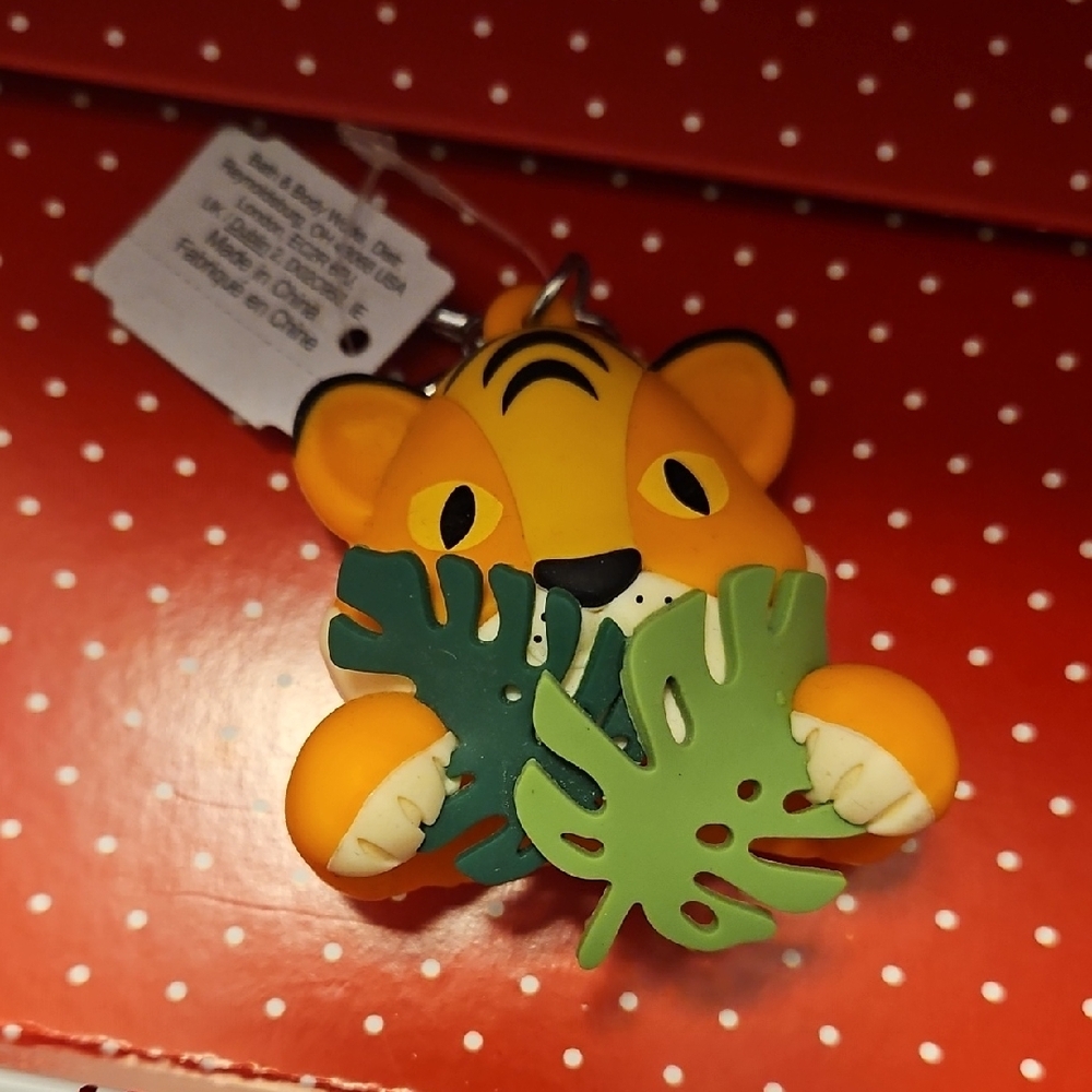 Bath & Body Works Keychain Set with Tiger, Mushroom, and Mermaid Tail - Picture 2 of 5